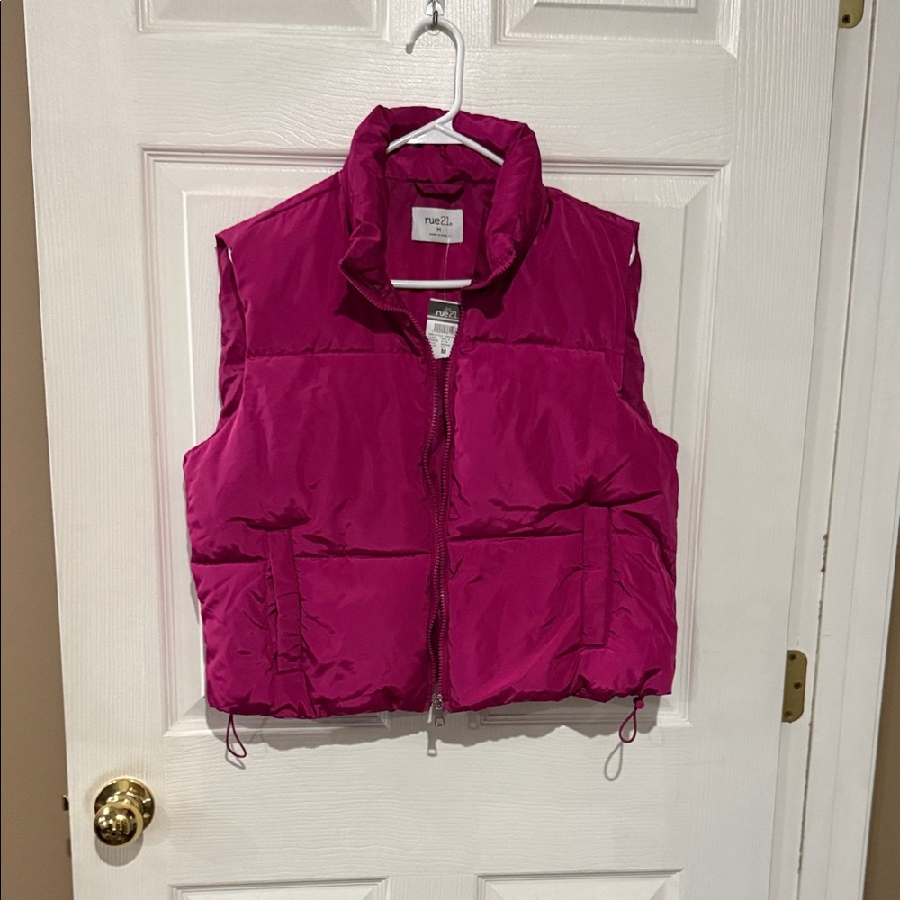 Rue21 Fuchsia Puffer Vest